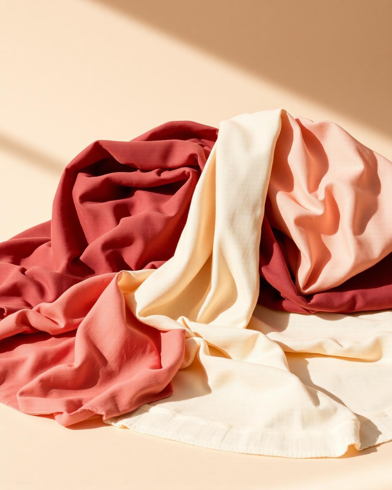 Naturally dyed Rosène fabrics